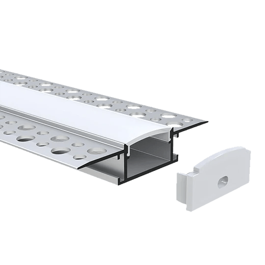 LUXRITE - LR43100 - 4Luxrite LR43100 Recessed LED Tape Mud In Channels .82"