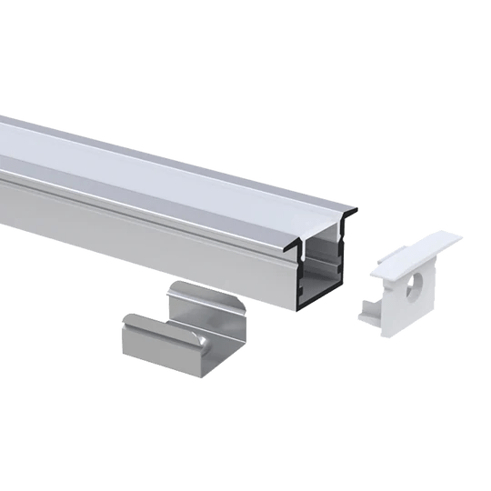 Led Ribbon Channel Luxrite LR43150 Recessed Mount LED Tape Channels .48