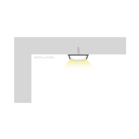 LUXRITE - LR43260 - 4Luxrite LR43260 Bendable Surface Mount LED Tape Channels .59"