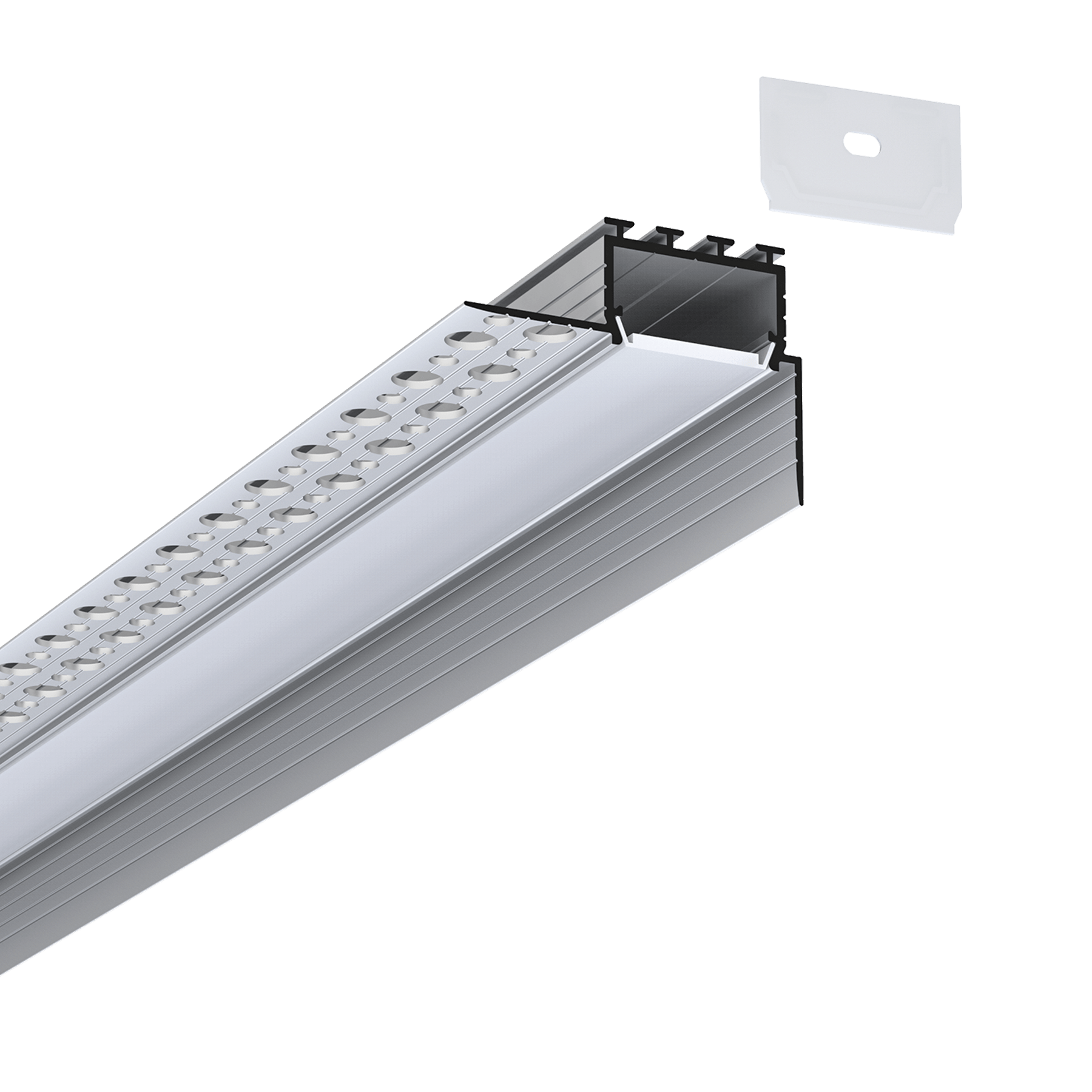 LUXRITE-LR43410-4Luxrite LR43410 Wall Washing LED Tape Mud In Channels .94"