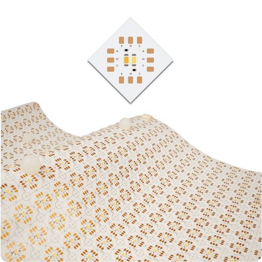 LUXRITE-LR44960Luxrite Taperite LR44960 1FT X 2FT 12W/SQ FT IP54 LED Tape Light Sheet Selectable CCT