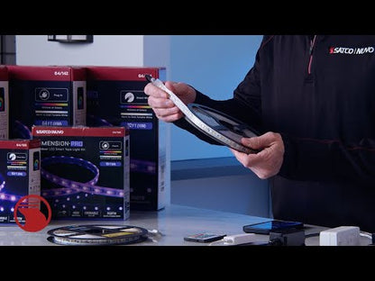 Satco 64-130 Dimension Pro 16FT 1W/FT RGBTW Tape Light Kit Bluetooth