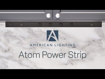 American Lighting ATOM-120V Undercabinet Power Strip