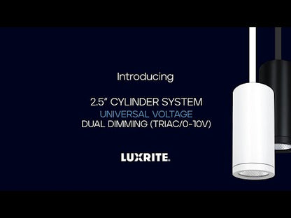 Luxrite LR4372X 2.5" 15W Cylinder Selectable CCT 120-277V