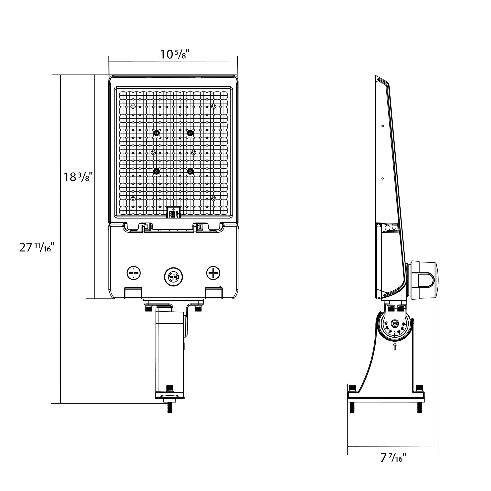 RAB - AL22 - 150RAB AL22 - 150 150W Area Light Adjustable Throw + Selectable Wattage