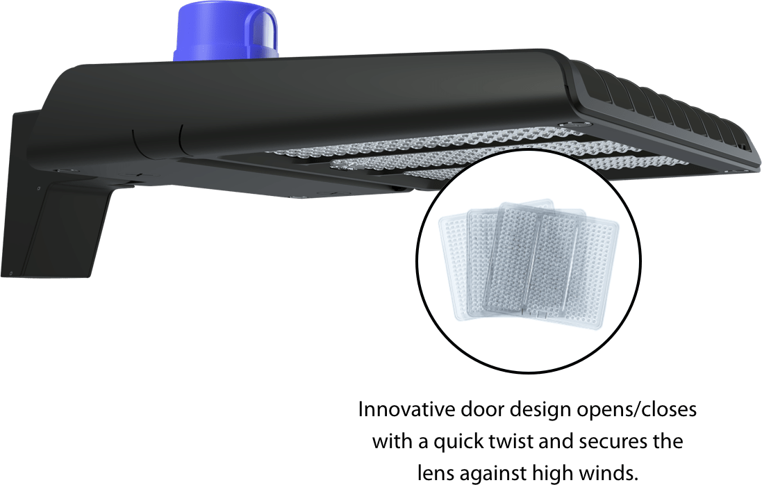 RAB - AL22 - 300WRAB AL22 - 300 300W Area Light Adjustable Throw + Selectable Wattage