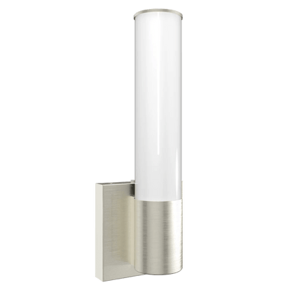 RAB-ALR-RBNRAB ALR - RBN 16W 14" Vertical Wall Sconce Selectable CCT Brushed Nickel