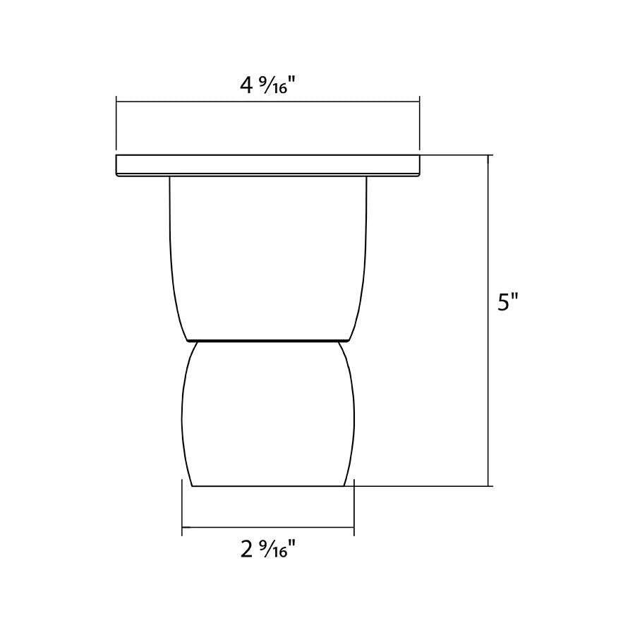 RAB-ARCSMBRAB ARCSM 10W Decorative Cylinder Surface Mount LED 30K