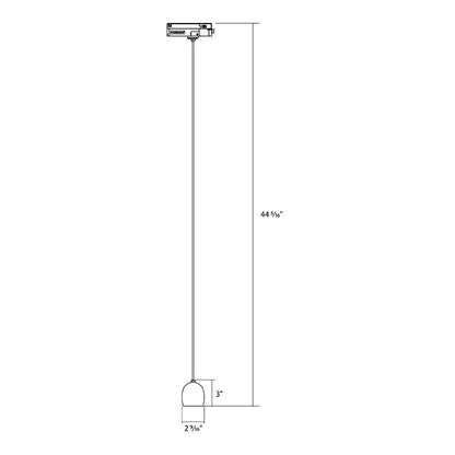 RAB-ARCTPBRAB ARCTP 10W Decorative Pendant Track Light 30K