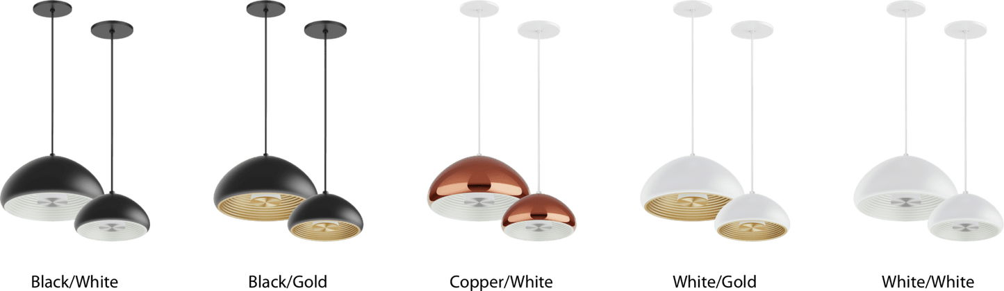 RAB.AURA-P8WGRAB AURA-P8 8W Decorative Pendant 27K