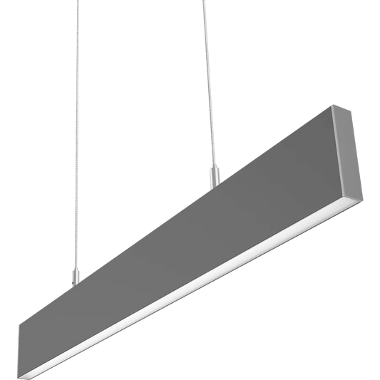 RAB-BOAE2PSRAB BOAE2P 2' 20W BOA Edge Pendant Downlight Selectable CCT+ Wattage