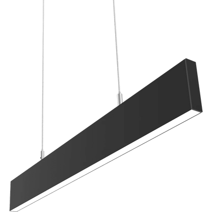 RAB-BOAE2PBRAB BOAE2P 2' 20W BOA Edge Pendant Downlight Selectable CCT+ Wattage