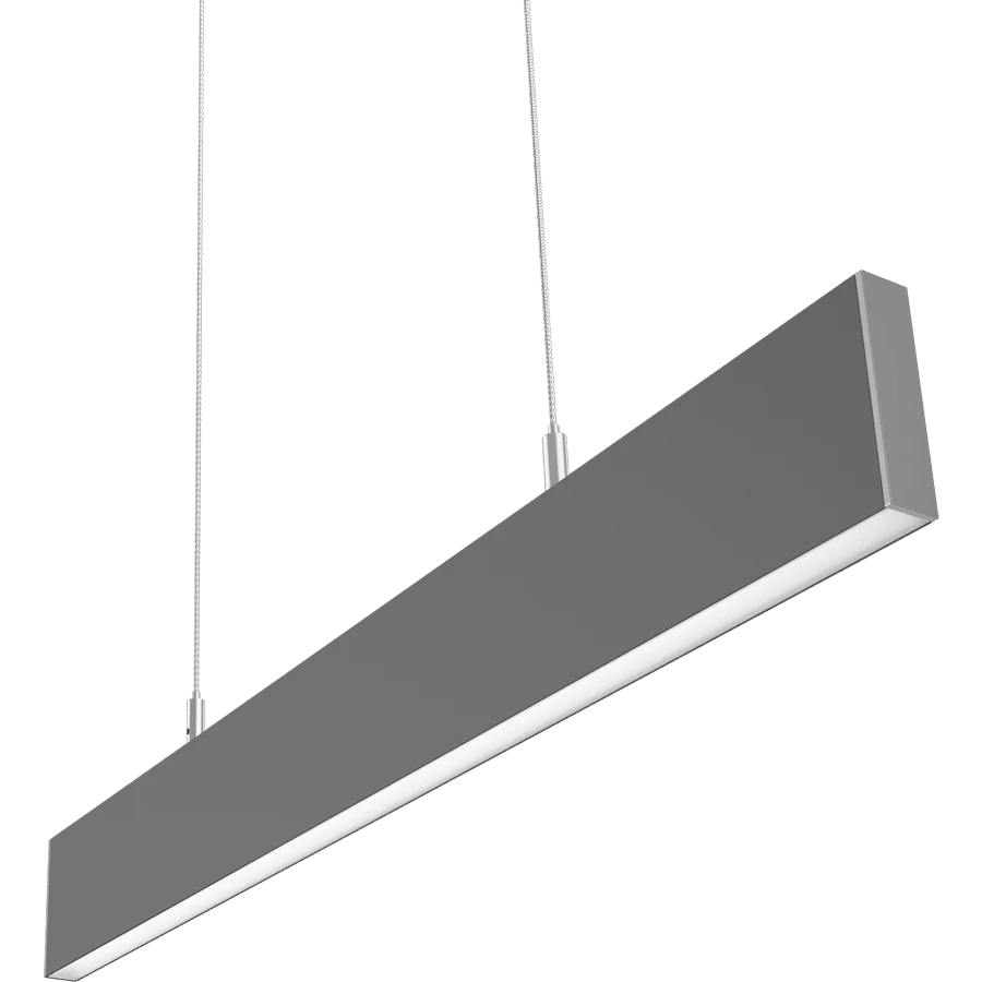RAB-BOAE2PUSRAB BOAE2PUW 2' 20W BOA Edge Pendant Up/Downlight Selectable CCT+ Wattage