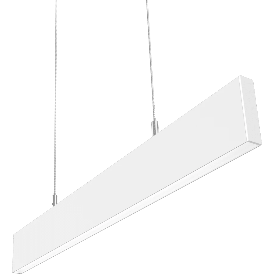 RAB-BOAE2PUWRAB BOAE2PUW 2' 20W BOA Edge Pendant Up/Downlight Selectable CCT+ Wattage