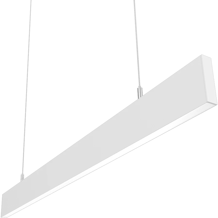 RAB-BOAE3PUWRAB BOAE3PUW 3' 30W BOA Edge Pendant Up/Downlight Selectable CCT+ Wattage