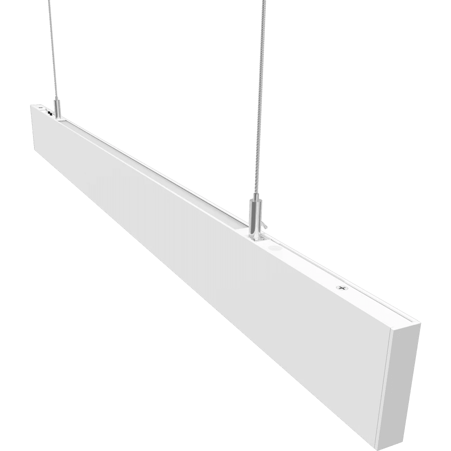 RAB-BOAE3PUWRAB BOAE3PUW 3' 30W BOA Edge Pendant Up/Downlight Selectable CCT+ Wattage