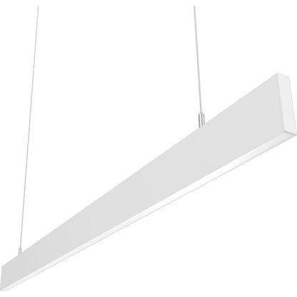 RAB-BOAE4PWRAB BOAE4P 4' 40W BOA Edge Pendant Downlight Selectable CCT+ Wattage