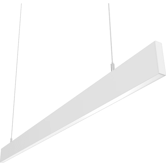 RAB-BOAE4PWRAB BOAE4P 4' 40W BOA Edge Pendant Downlight Selectable CCT+ Wattage