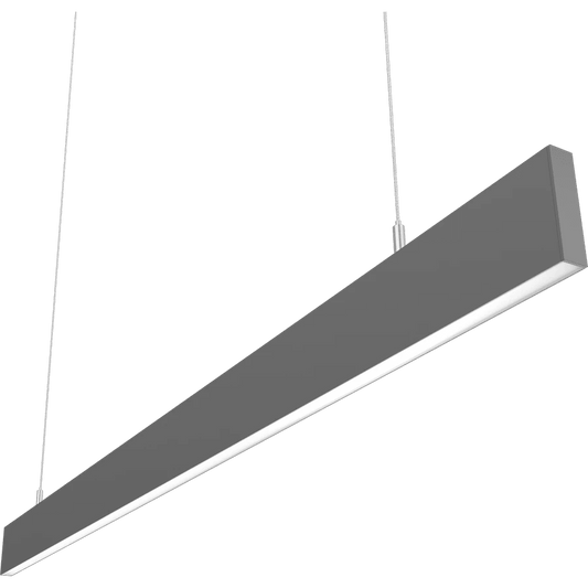 RAB-BOAE4PSRAB BOAE4P 4' 40W BOA Edge Pendant Downlight Selectable CCT+ Wattage