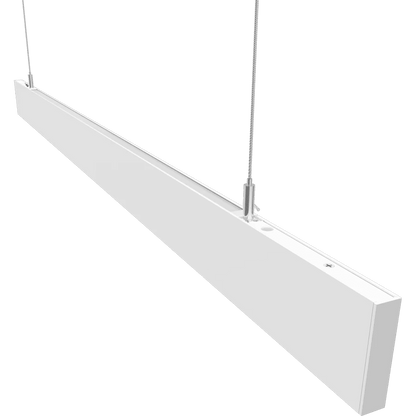 RAB-BOAE4PUSRAB BOAE4PUW 4' 40W BOA Edge Pendant Up/Downlight Selectable CCT+ Wattage