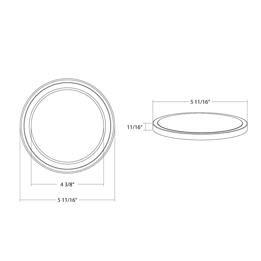 RAB - CD34LENS - 6FRZRAB CD34 6" 36W Cylinder Accessories