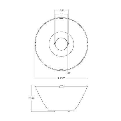 RAB - CD34LENS - 6FRZRAB CD34 6" 36W Cylinder Accessories