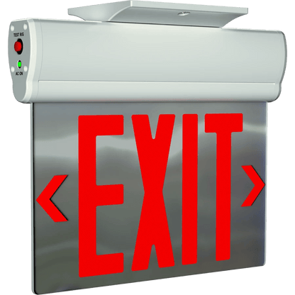 RAB - ELX - MPRAB ELX - MP Double Face Edge Lit Exit Sign Red/Green Letters