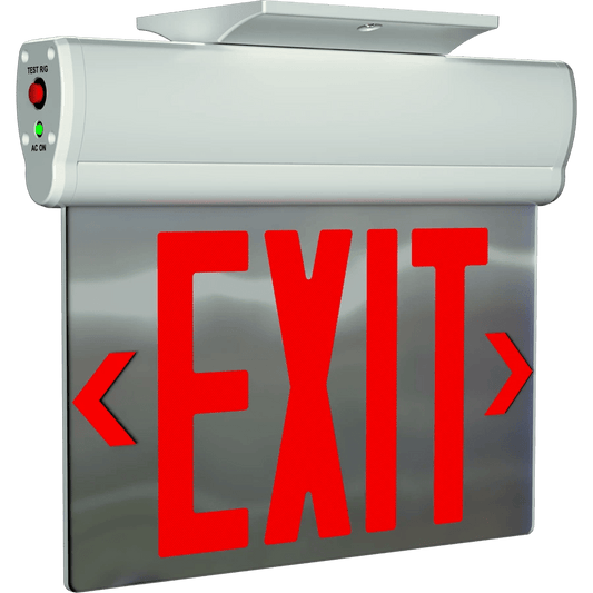 RAB - ELX - MPRAB ELX - MP Double Face Edge Lit Exit Sign Red/Green Letters