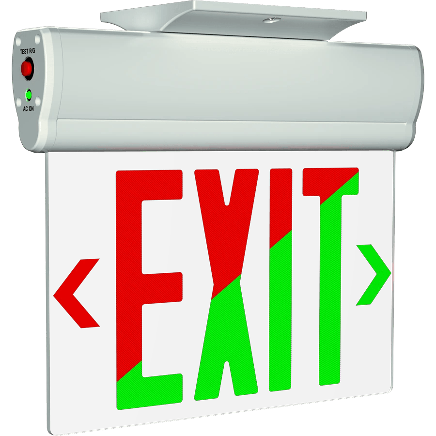 RAB - ELXRAB ELX Single Face Edge Lit Exit Sign