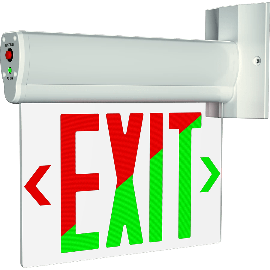 RAB - ELXRAB ELX Single Face Edge Lit Exit Sign