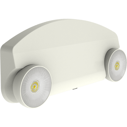 RAB-EM34-BRAB EM34 LED Low Profile Emergency Light with Round Heads and Battery Backup