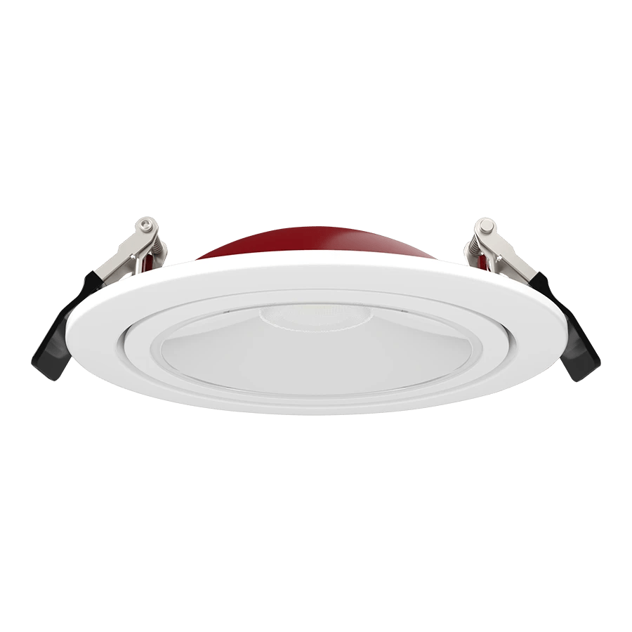 RAB - FGIMBAL6RAB FGIMBAL6 14W LED 6" Downlight Gimbal Selectable CCT Fire Resistant