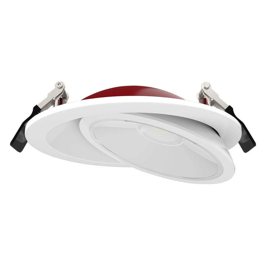 RAB - FGIMBAL6RAB FGIMBAL6 14W LED 6" Downlight Gimbal Selectable CCT Fire Resistant