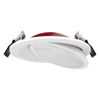 RAB - FGIMBAL6RAB FGIMBAL6 14W LED 6" Downlight Gimbal Selectable CCT Fire Resistant