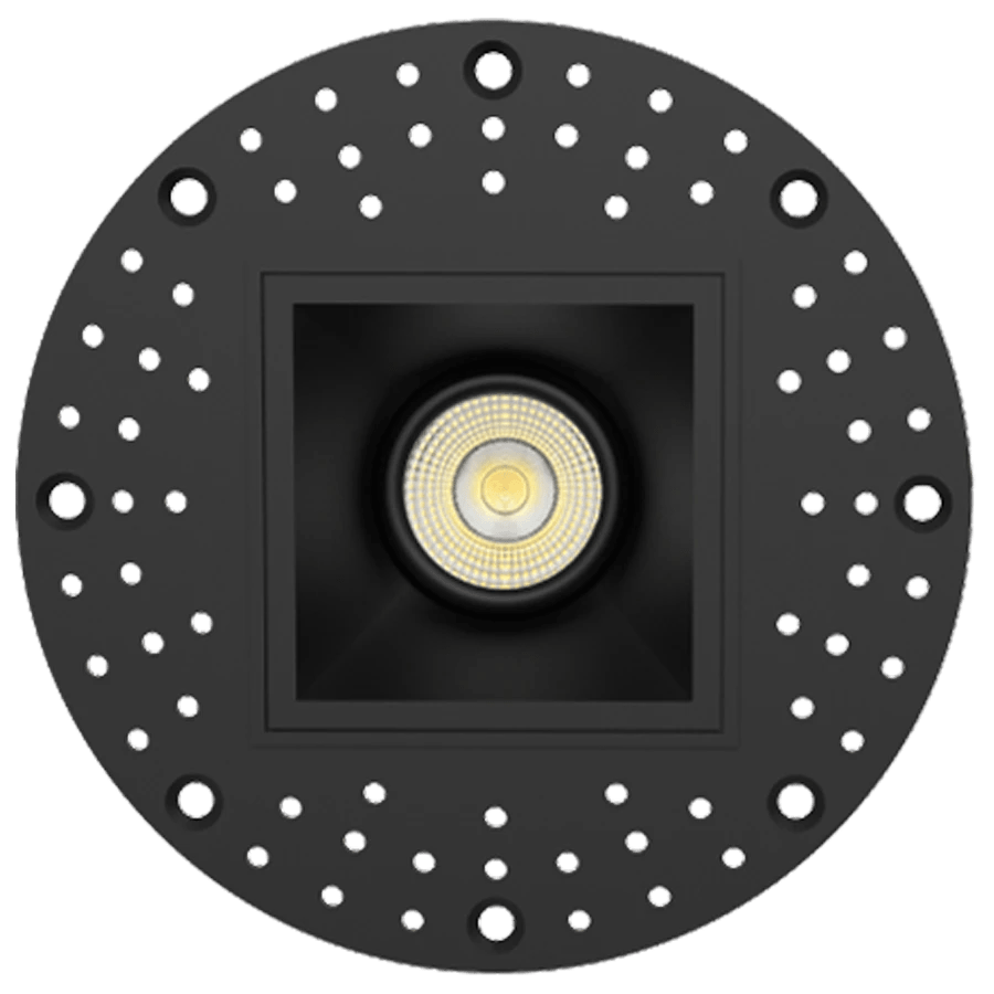 RAB - GR2STLRAB GR2STL 6W LED 2" Square Trimless Gimbaled Downlight Selectable CCT