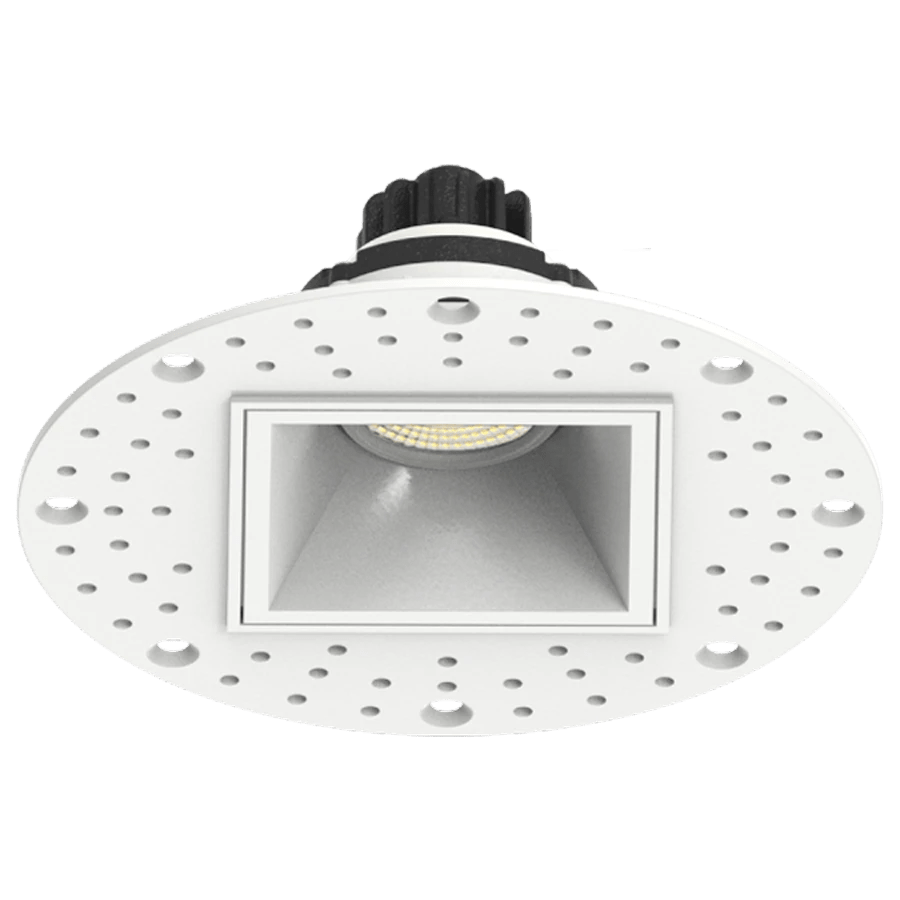 RAB - GR2STLRAB GR2STL 6W LED 2" Square Trimless Gimbaled Downlight Selectable CCT