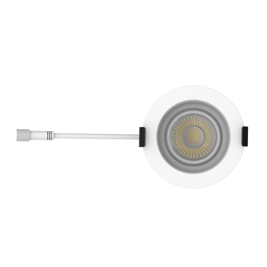 RAB-GR3RAB GR3 9W LED 3" Regressed Gimbal Downlight Selectable CCT