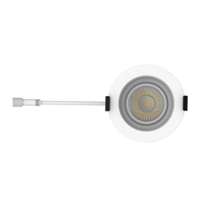 RAB-GR3RAB GR3 9W LED 3" Regressed Gimbal Downlight Selectable CCT