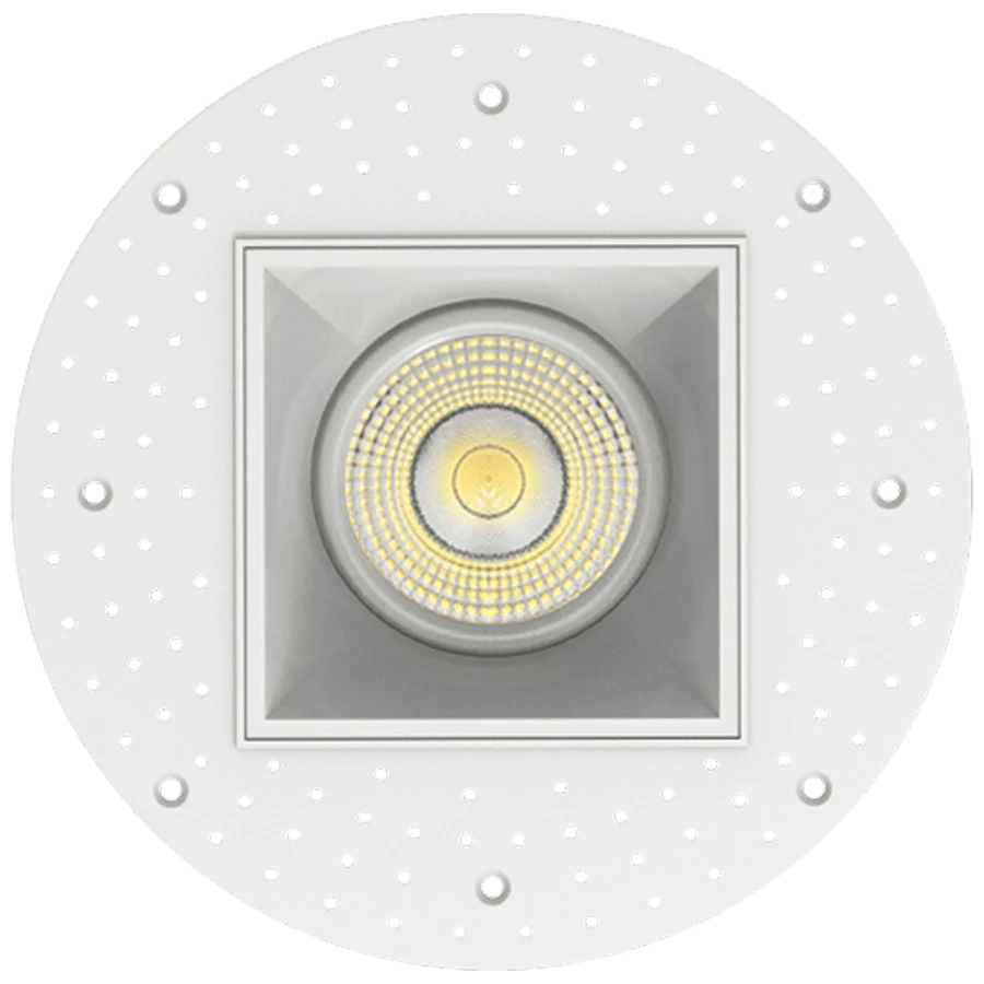 RAB - GR3STLRAB GR3STL 9W LED 3" Square Trimless Gimbaled Downlight Selectable CCT