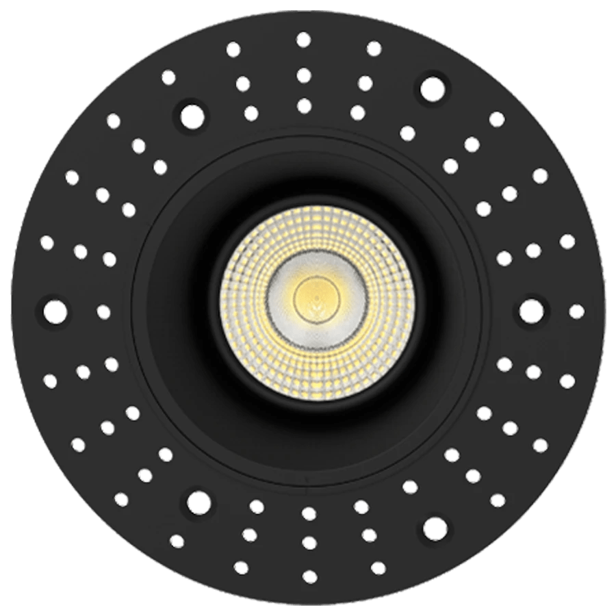 RAB - GR3TLBRAB GR3TL 9W LED 3" Trimless Gimbaled Downlight Selectable CCT