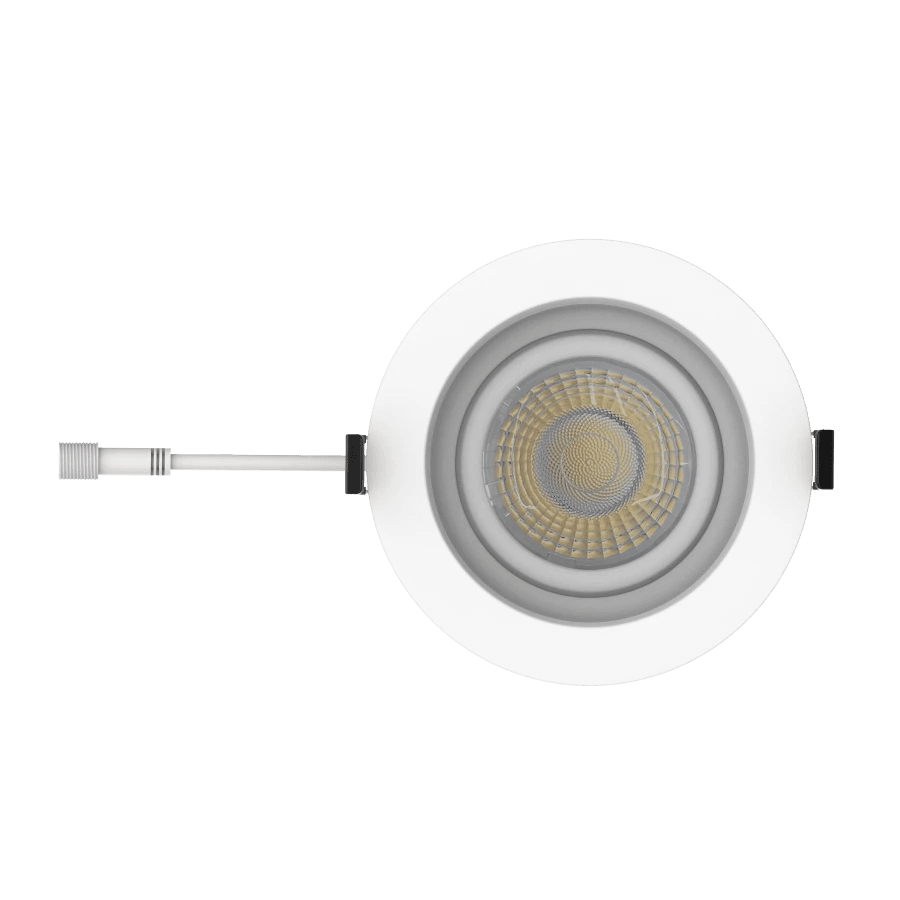 RAB-GR4RAB GR4 15W LED 4" Regressed Gimbal Downlight Selectable CCT