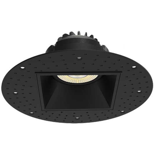 RAB - GR4STLBRAB GR4STL 15W LED 4" Square Trimless Gimbaled Downlight Selectable CCT