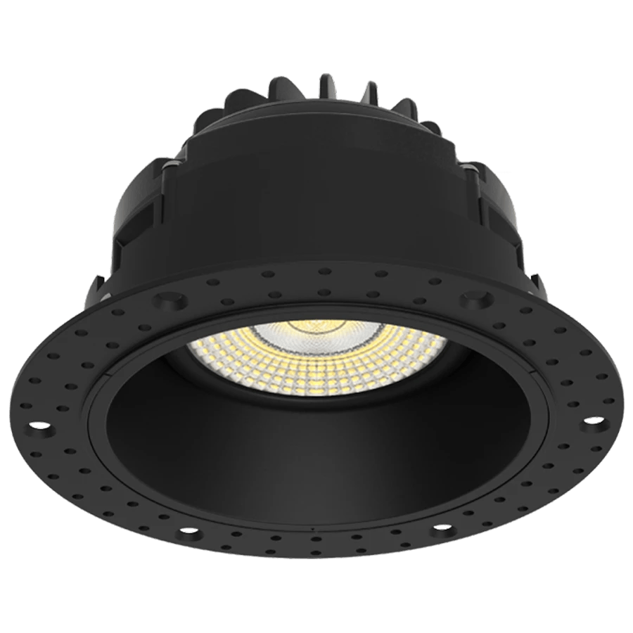 RAB - GR4TLBRAB GR4TL 15W LED 4" Trimless Gimbaled Downlight Selectable CCT