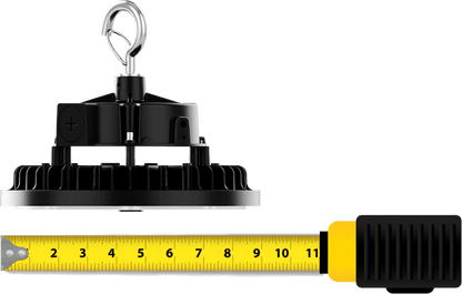 RAB-H15BRAB H15 9" 150W LED High Bay Selectable Wattage & CCT