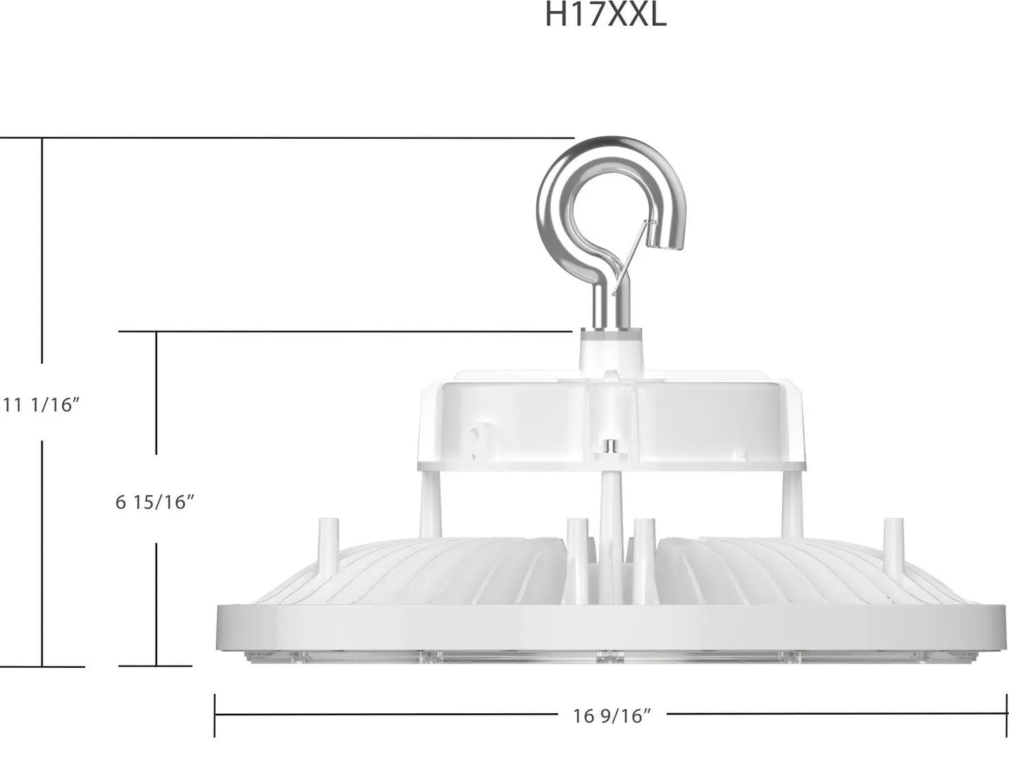 RAB - H17XXLRAB H17XXL 500W LED High Bay Selectable Wattage & CCT