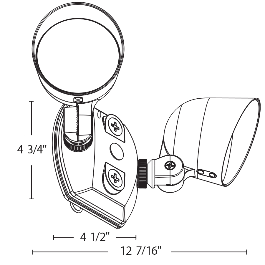 RAB - LF17X2W/SMSRAB LF17X2 16W Landscape Floodlight Selectable Wattage/CCT