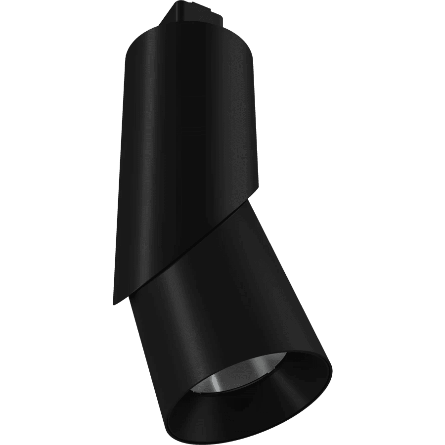 RAB-PIVOTL24DBRAB PIVOTL 20W Pivoting Track Light Selectable CCT + Selectable Wattage