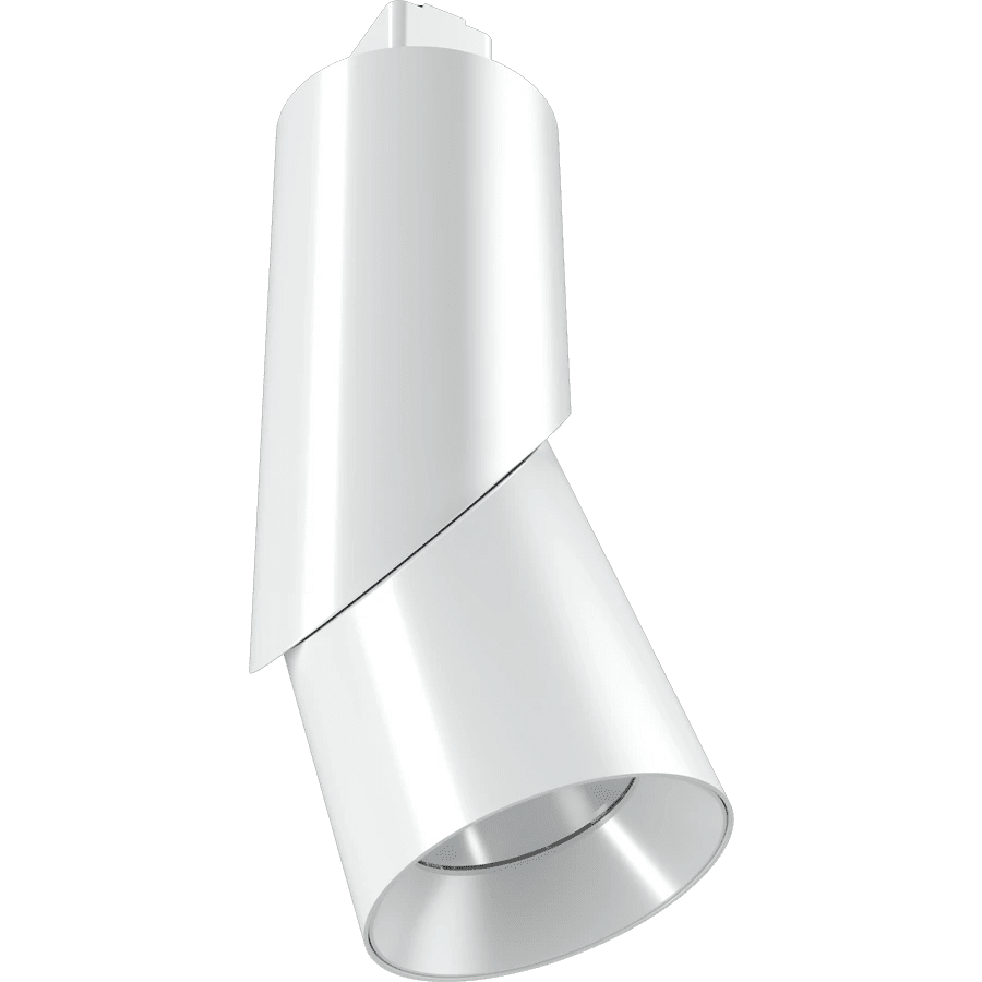 RAB-PIVOTL24DRAB PIVOTL 20W Pivoting Track Light Selectable CCT + Selectable Wattage