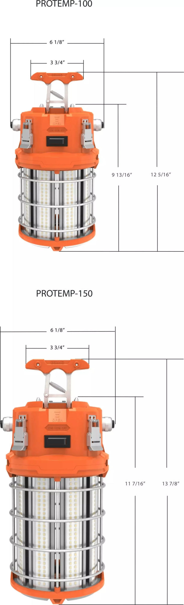 RAB - PROTEMP - 150RAB PROTEMP - 150 HID Jbox Worklight 150W Selectable Wattage