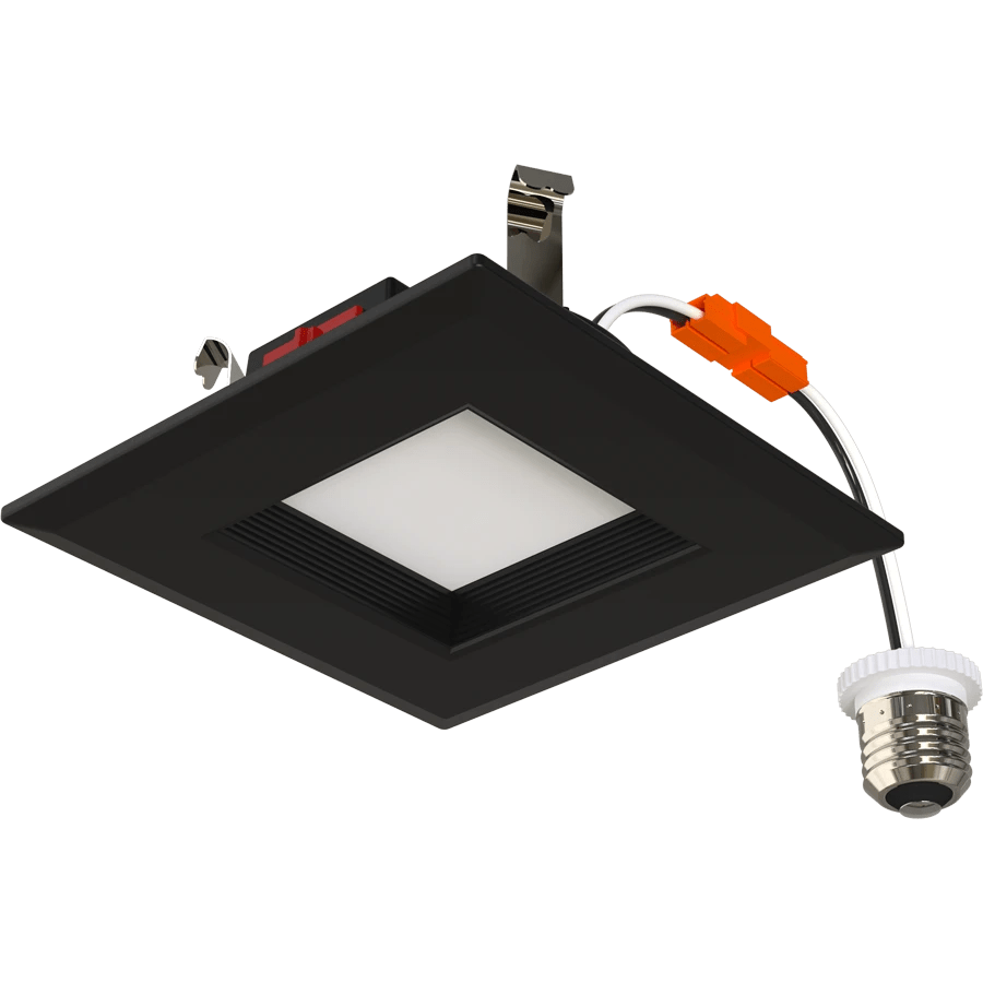 RAB-R34S-4B-BRAB R34S 4" - 6" LED Square Retrofit Selectable CCT